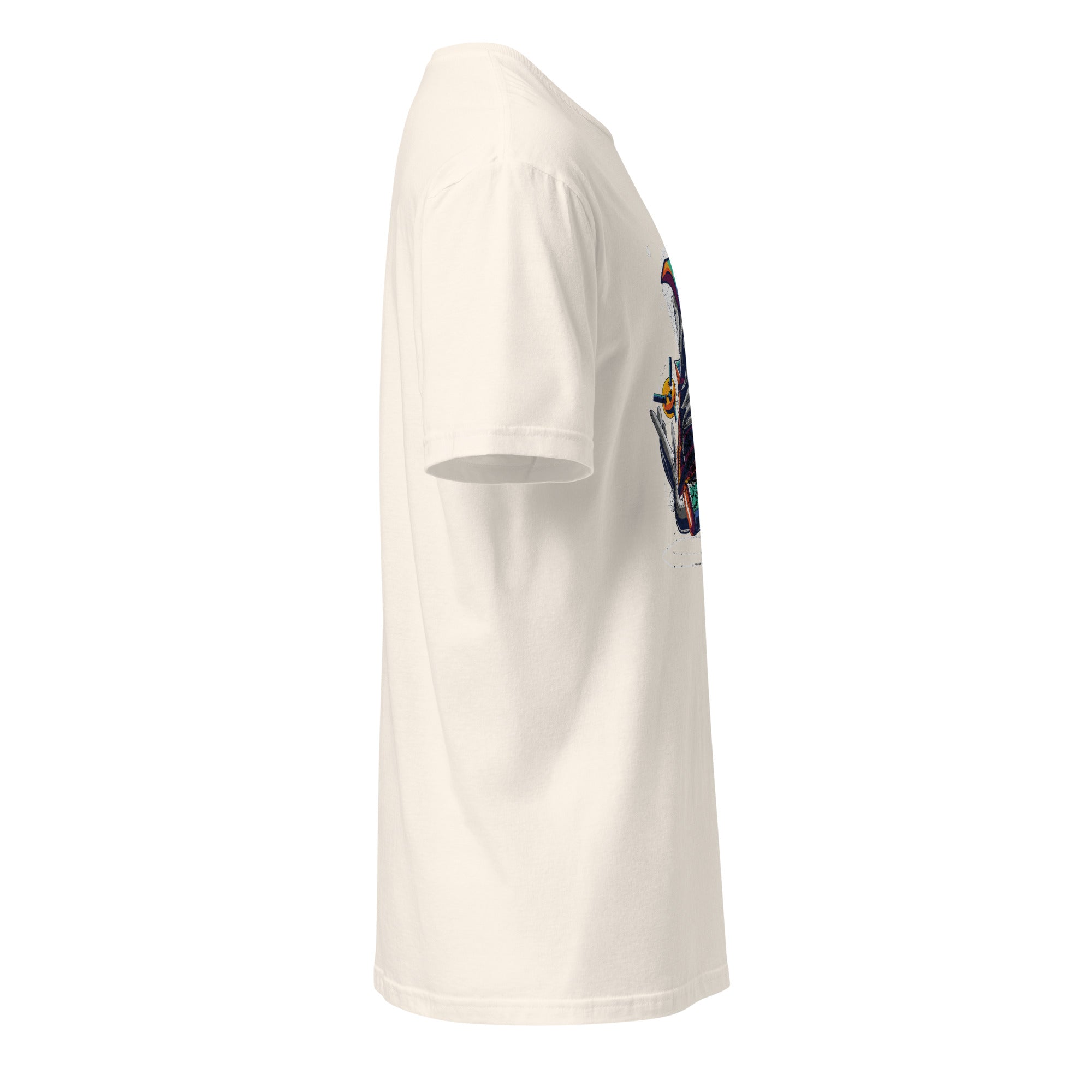 Shirt with red-eyed Oni graphic