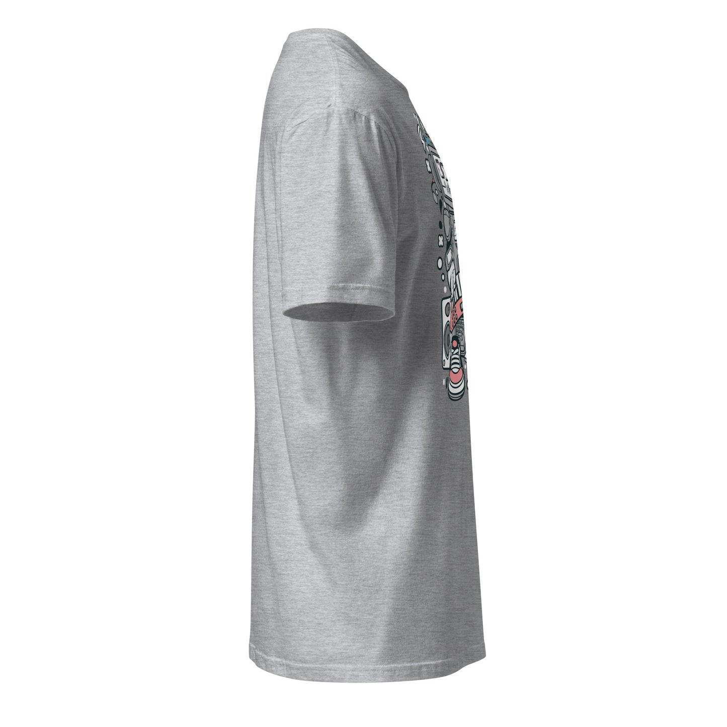 Unique EDM t-shirt featuring DJ ROBO