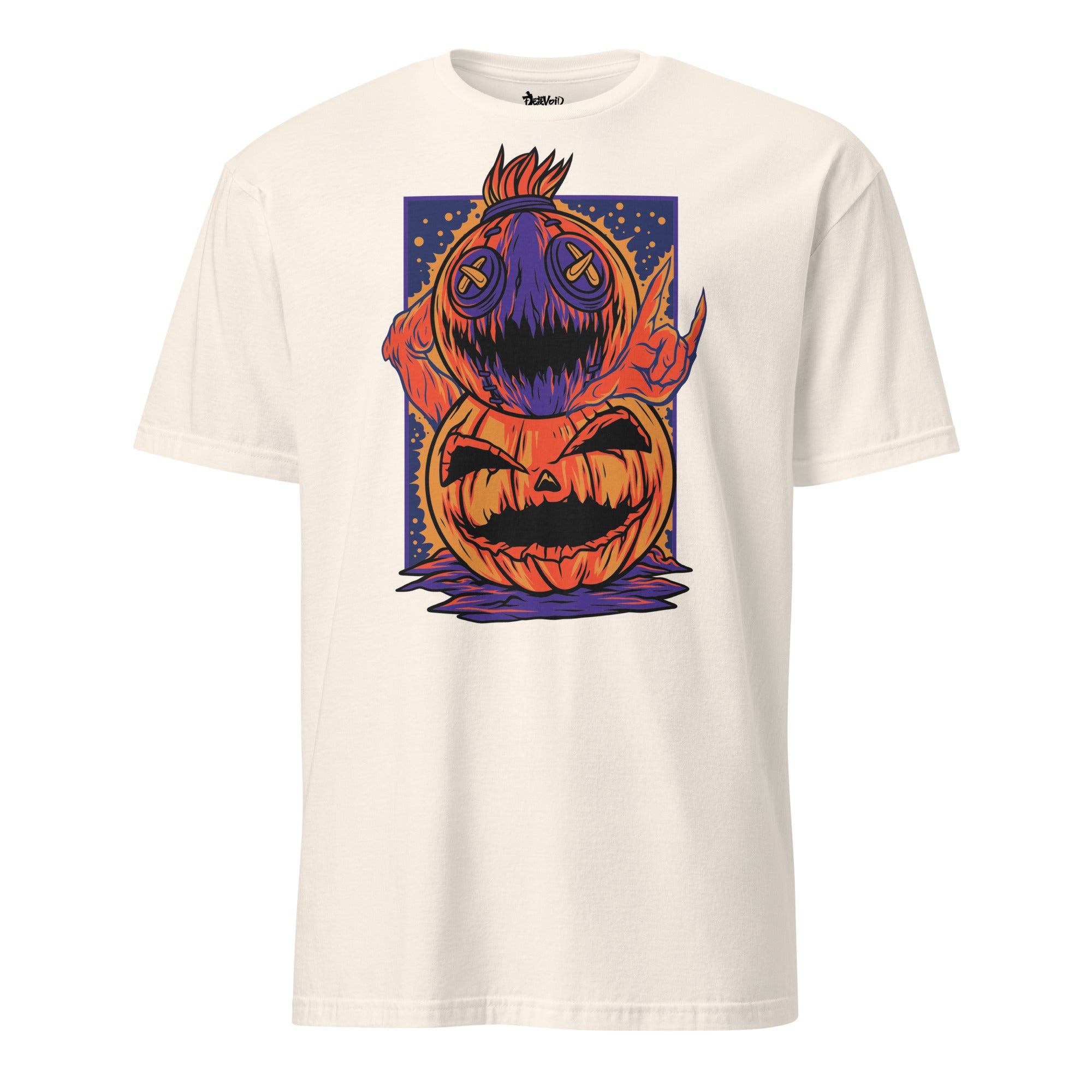 Anime-themed T-shirt on male model