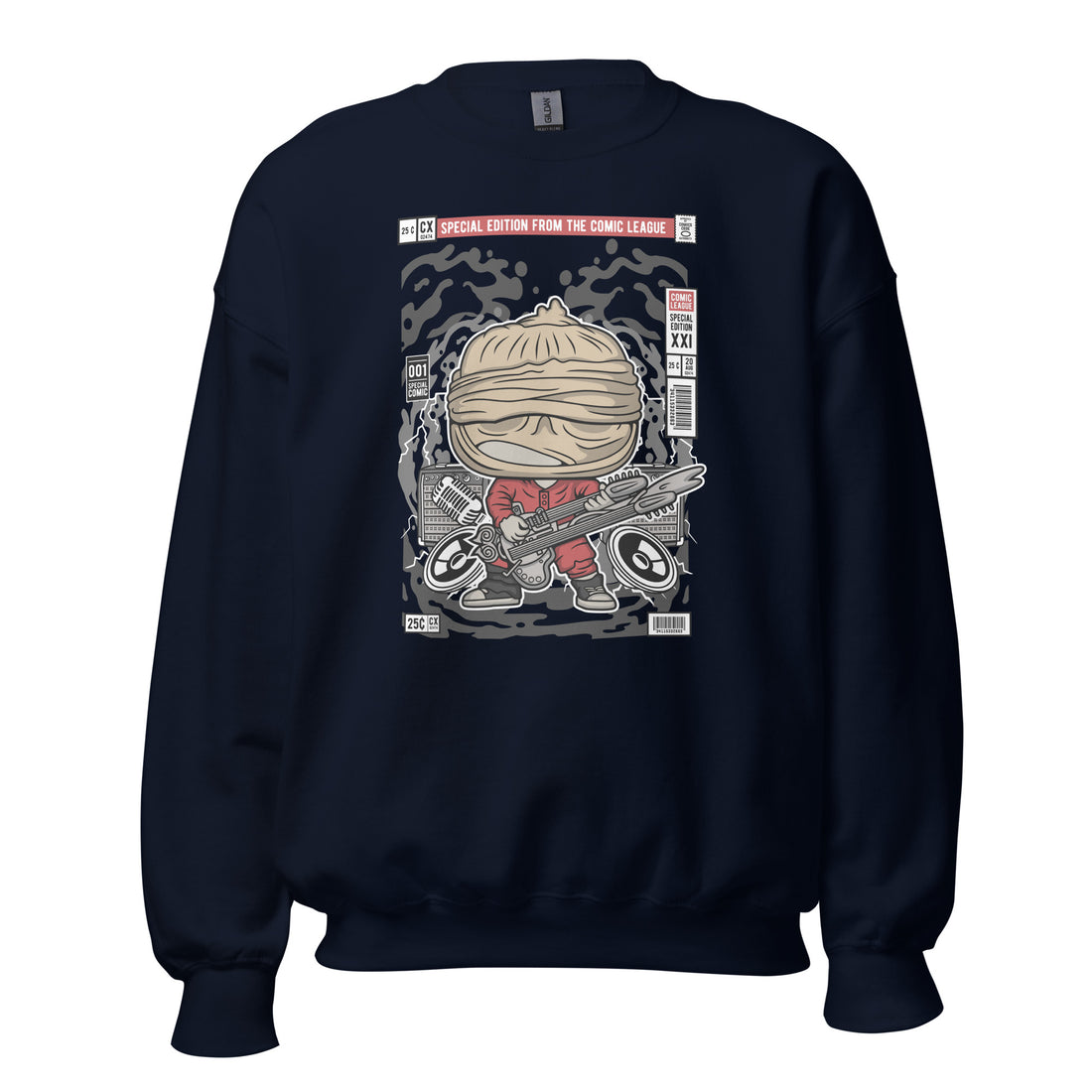 Coma Doof Warrior sweatshirt front view

