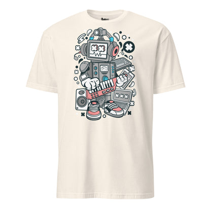 Casual streetwear outfit with DJ tee