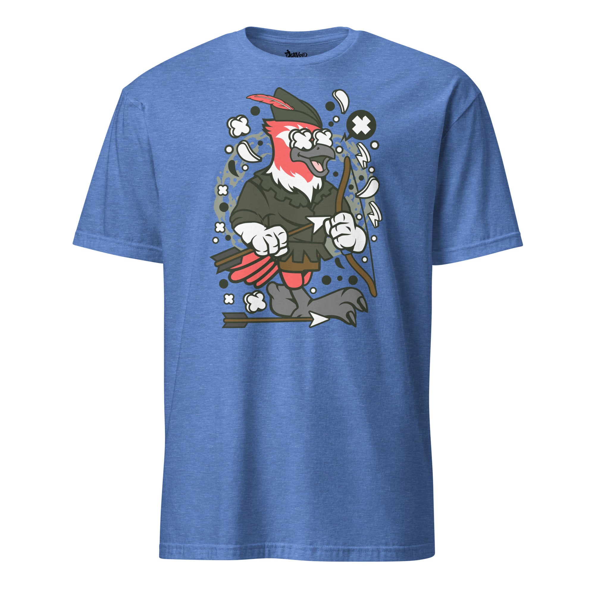 Casual outfit featuring bird tee and jeans