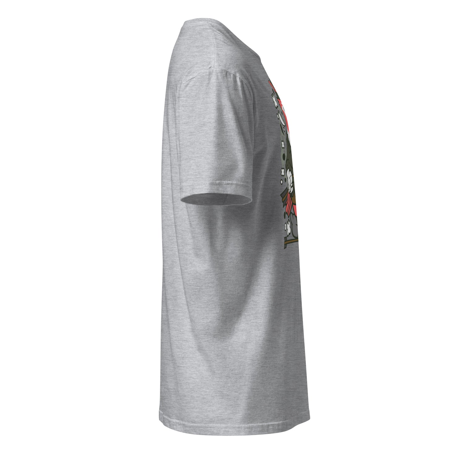 Funny bird tee styled with jacket