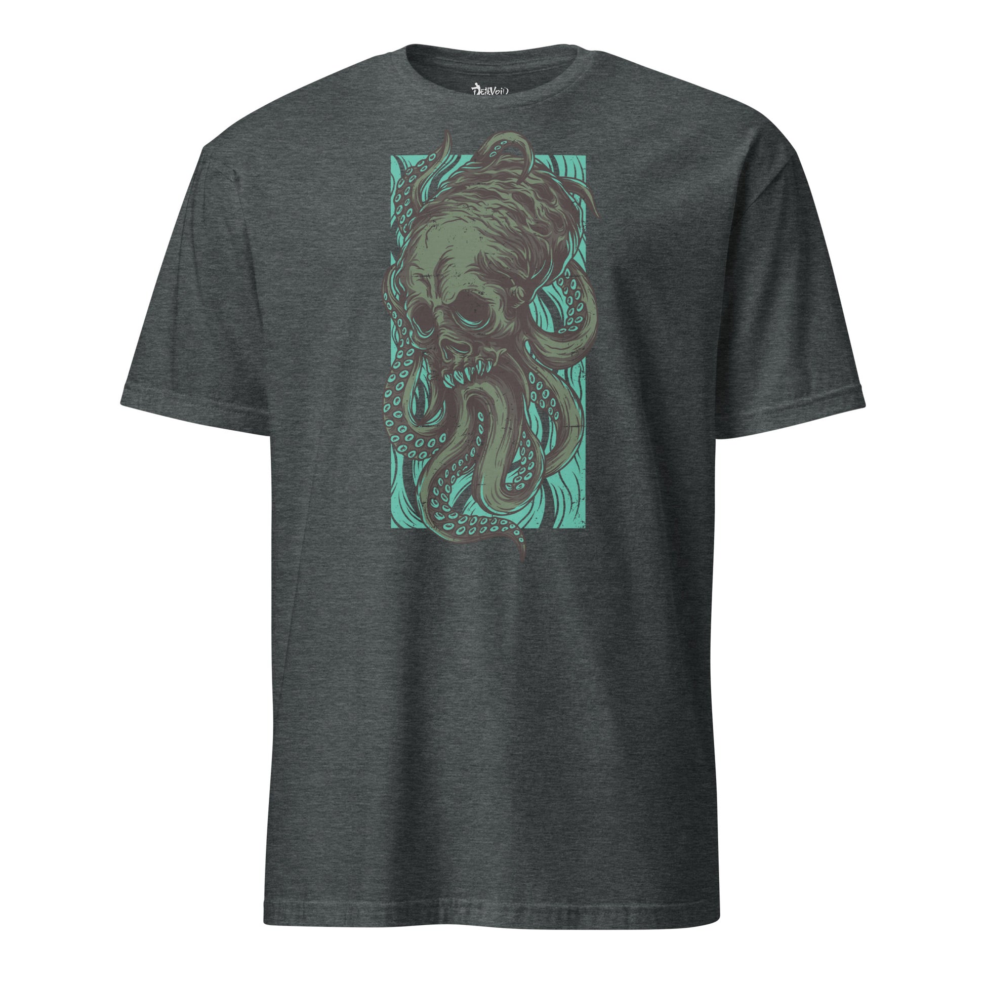 Graphic tee with surreal science art

