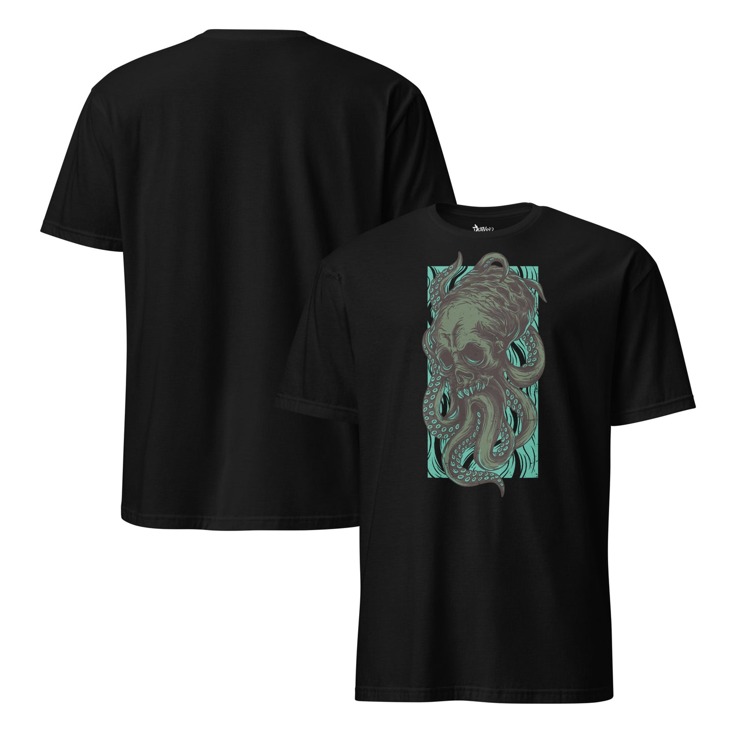 Deep thinking visual art on apparel

