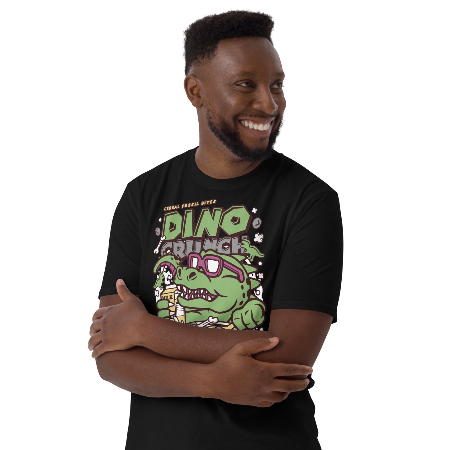 Cereal Killer - Dino Crunch Cotton Unisex T-Shirt