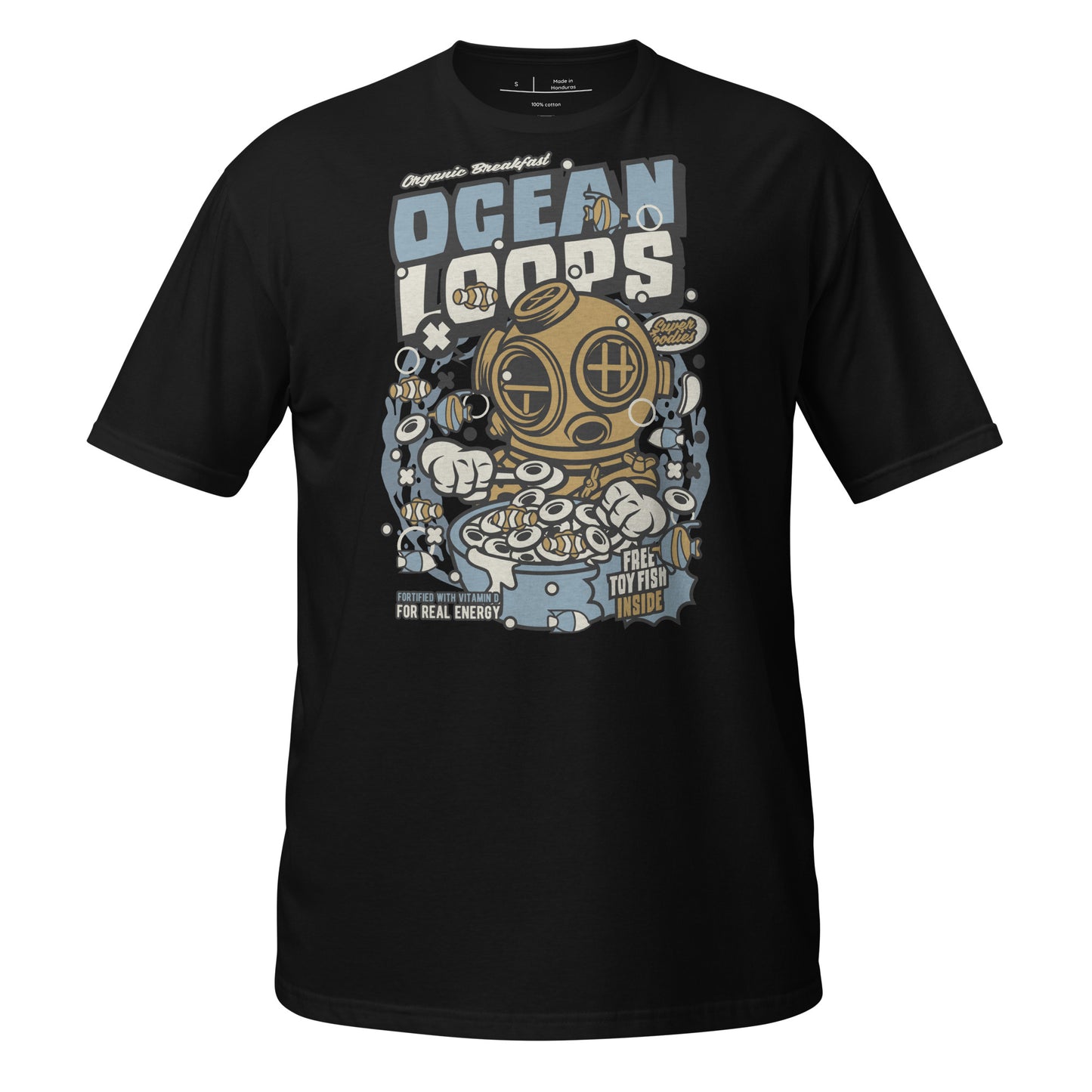 Cereal Killer - Ocean Loops Cotton Unisex T-Shirt