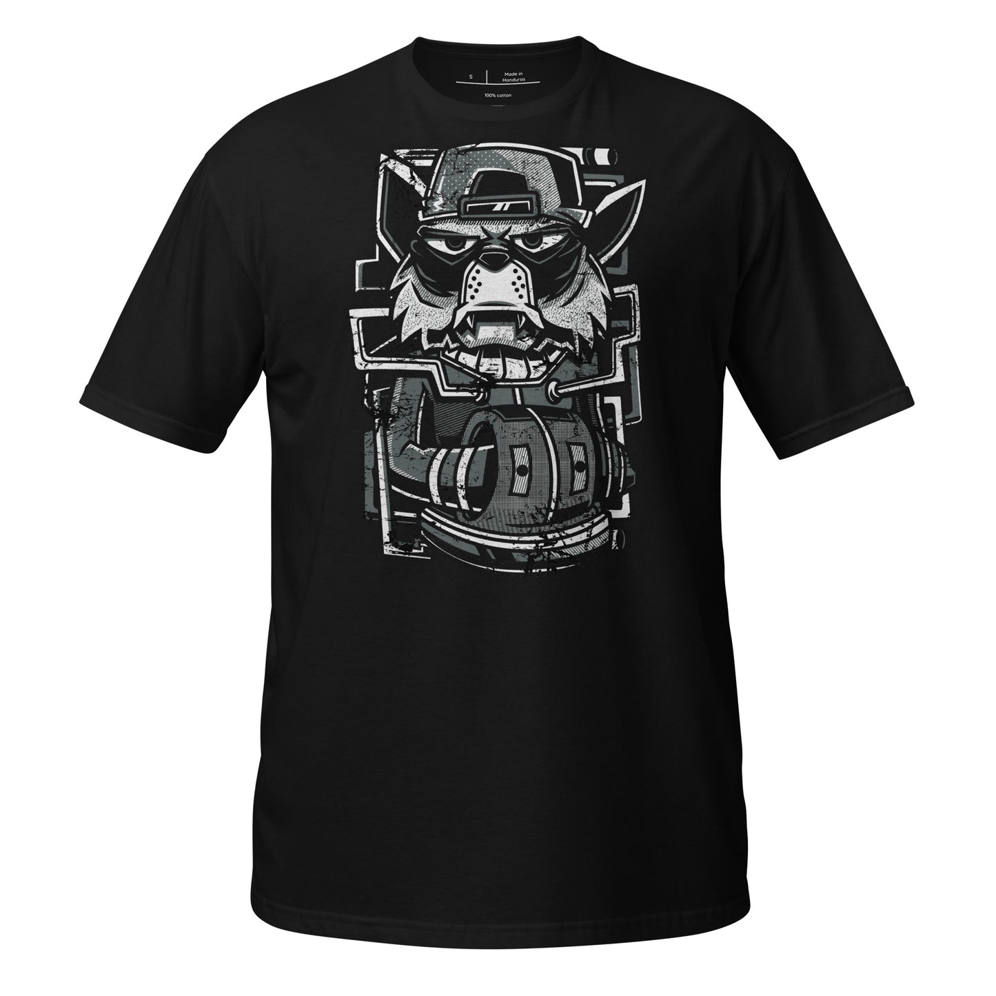 Rebel Racoon Cotton Unisex T-Shirt