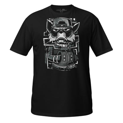 Rebel Racoon Cotton Unisex T-Shirt