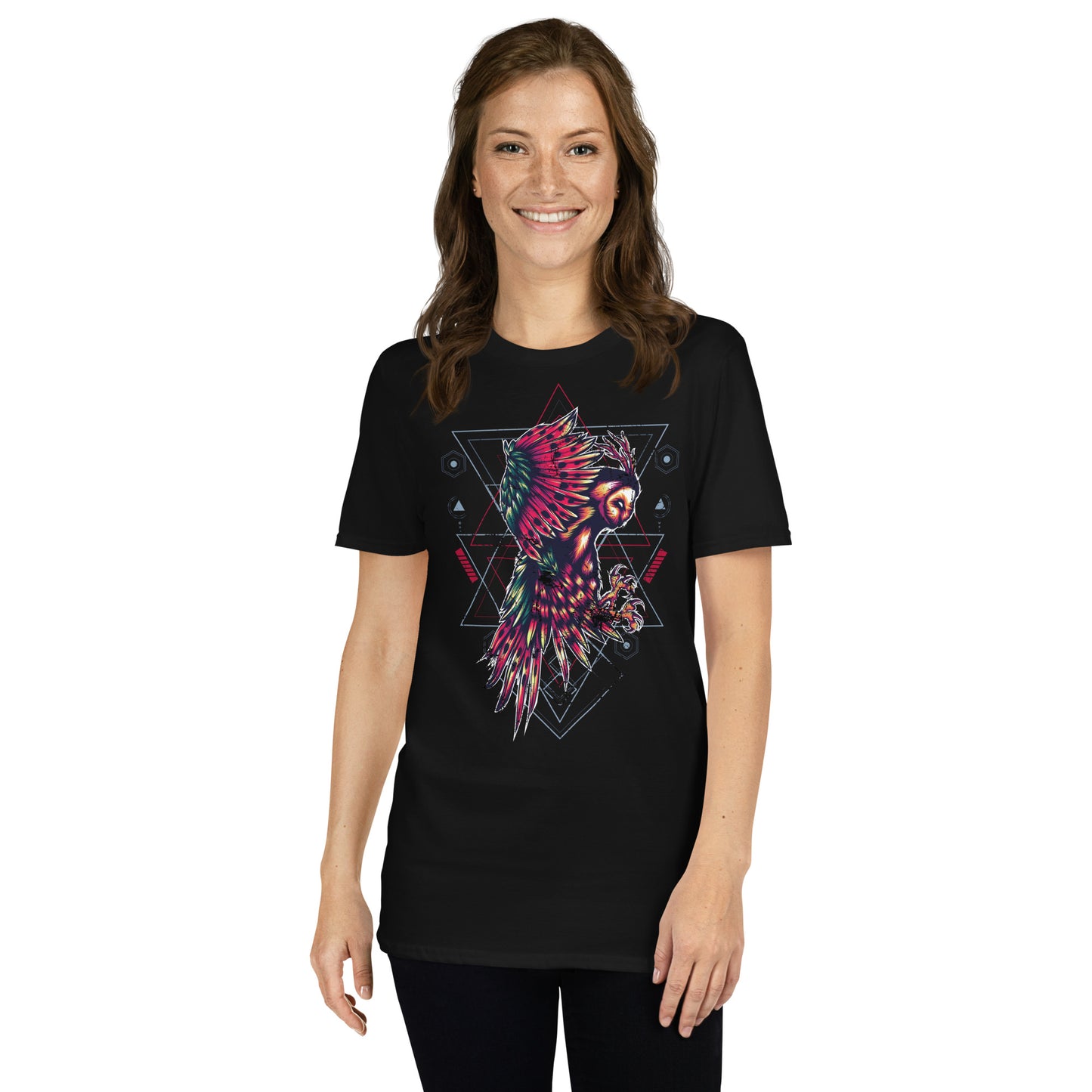 The Visionary Owl Cotton Unisex T-Shirt