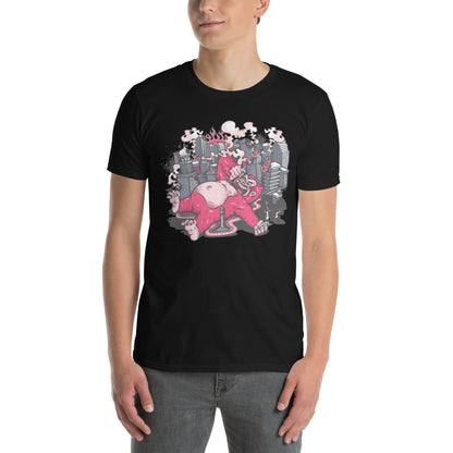 The Pink Ape Cotton Unisex T-Shirt