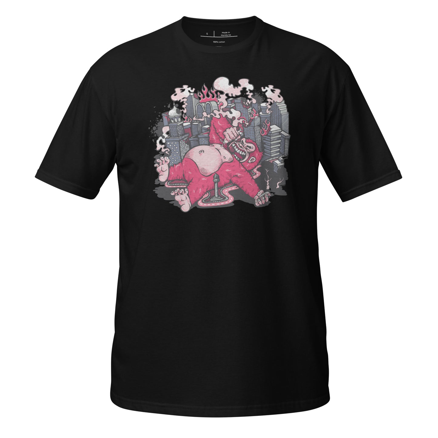 The Pink Ape Cotton Unisex T-Shirt