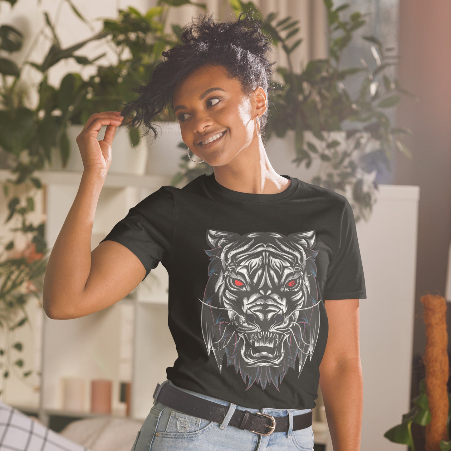 Fearless Tigress Cotton Unisex T-Shirt