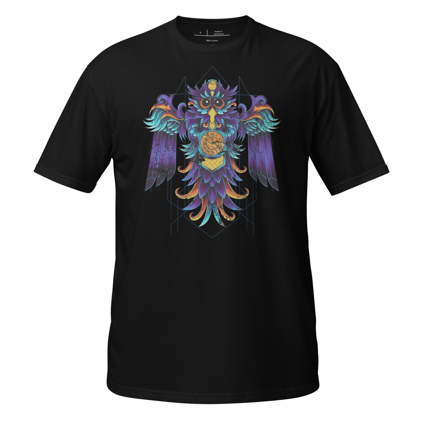 The Watchful Owl Cotton Unisex T-Shirt