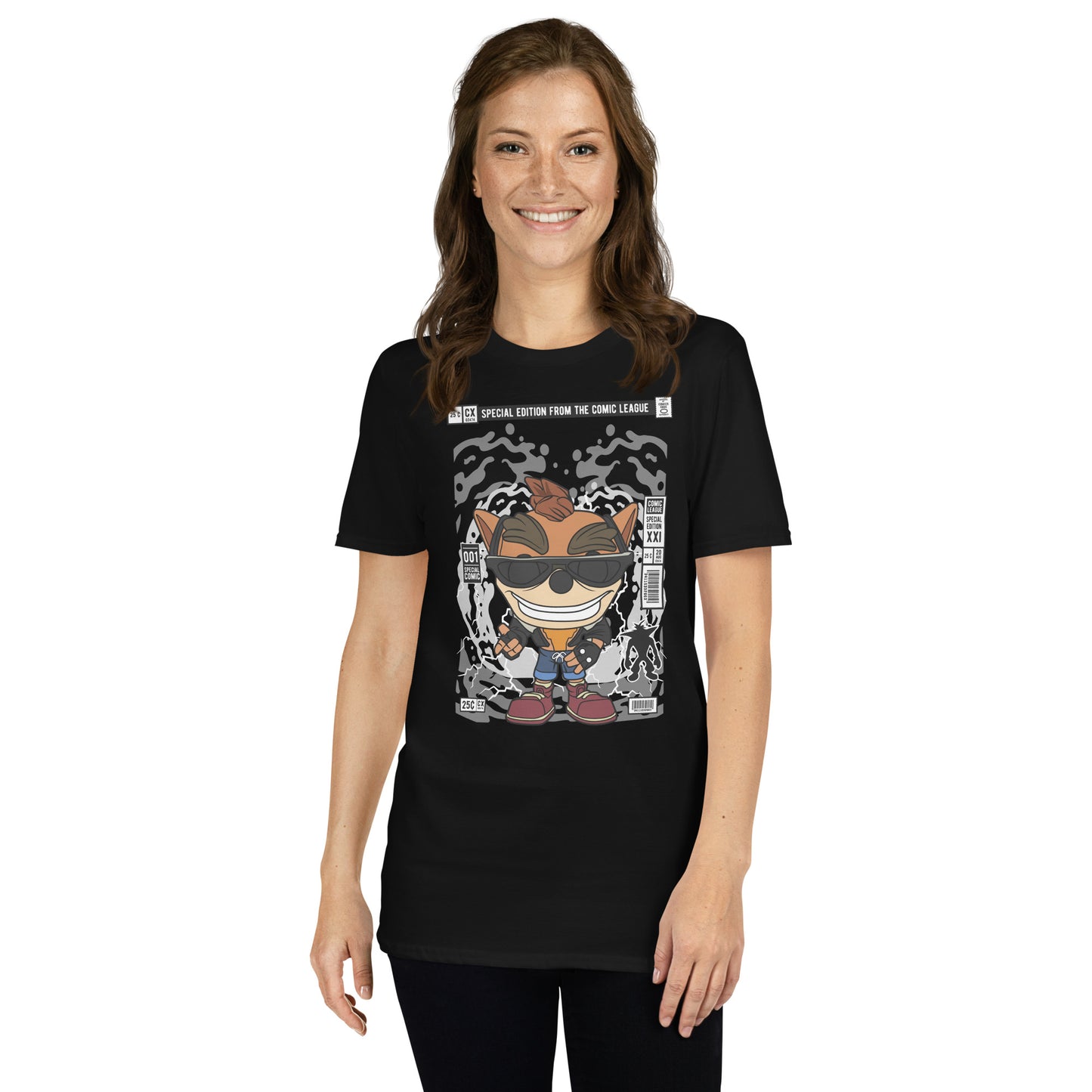 Crash Bandicoot Cotton Unisex T-Shirt