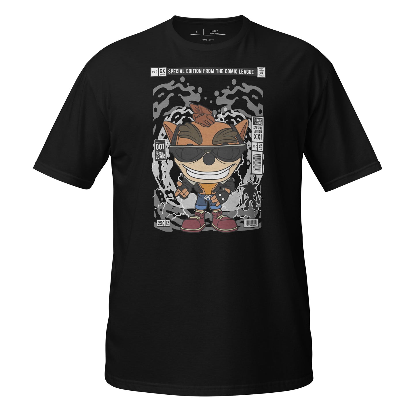 Crash Bandicoot Cotton Unisex T-Shirt