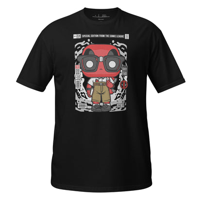 Deadpool Nerd Cotton Unisex T-Shirt