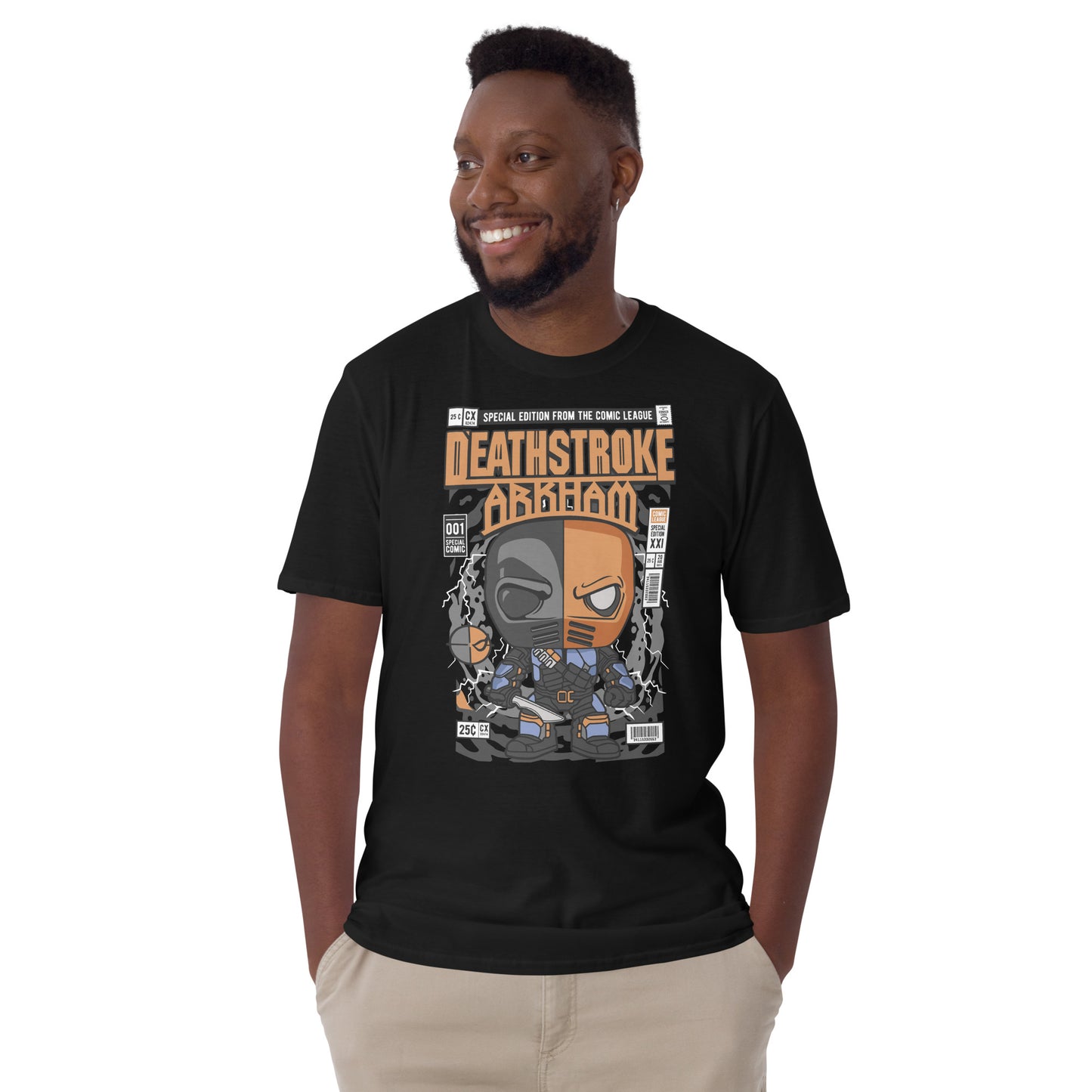 Death Stroke Cotton Unisex T-Shirt