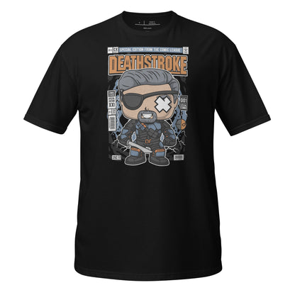 Deathstroke Unmasked Cotton Unisex T-Shirt