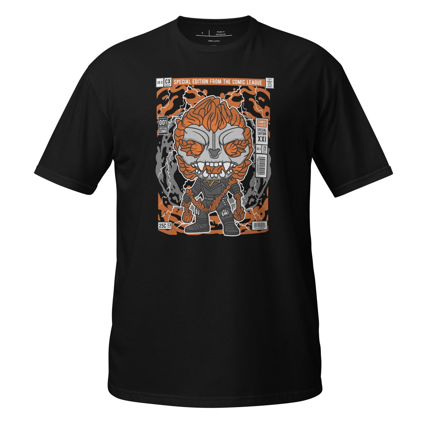 Ghost Panther Cotton Unisex T-Shirt