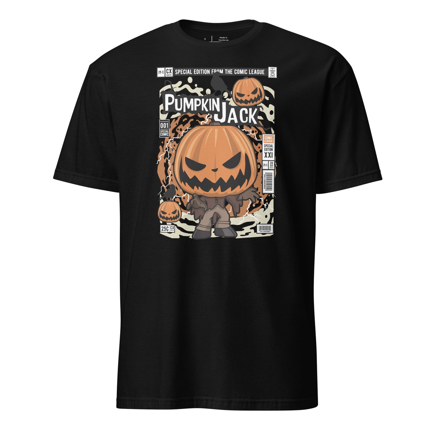 Pumpkin King Jack Cotton Unisex T-Shirt