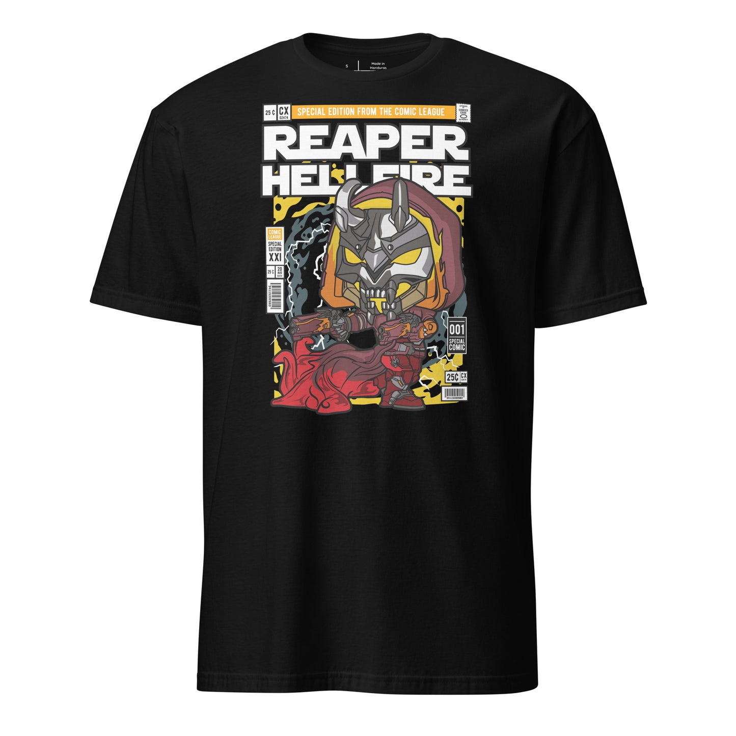 Reaper Hell Fire Cotton Unisex T-Shirt