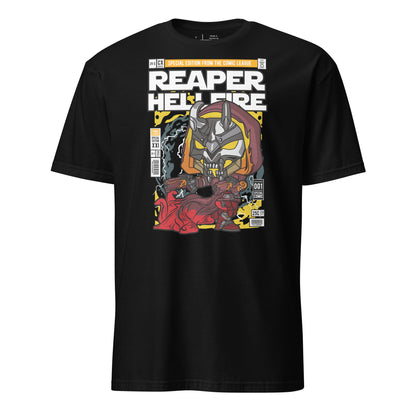 Reaper Hell Fire Cotton Unisex T-Shirt