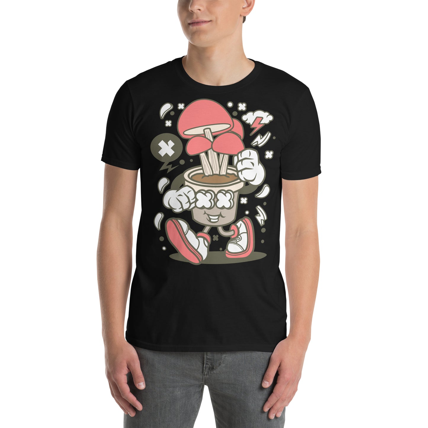 Mushroom Munchable Cotton Unisex T-Shirt