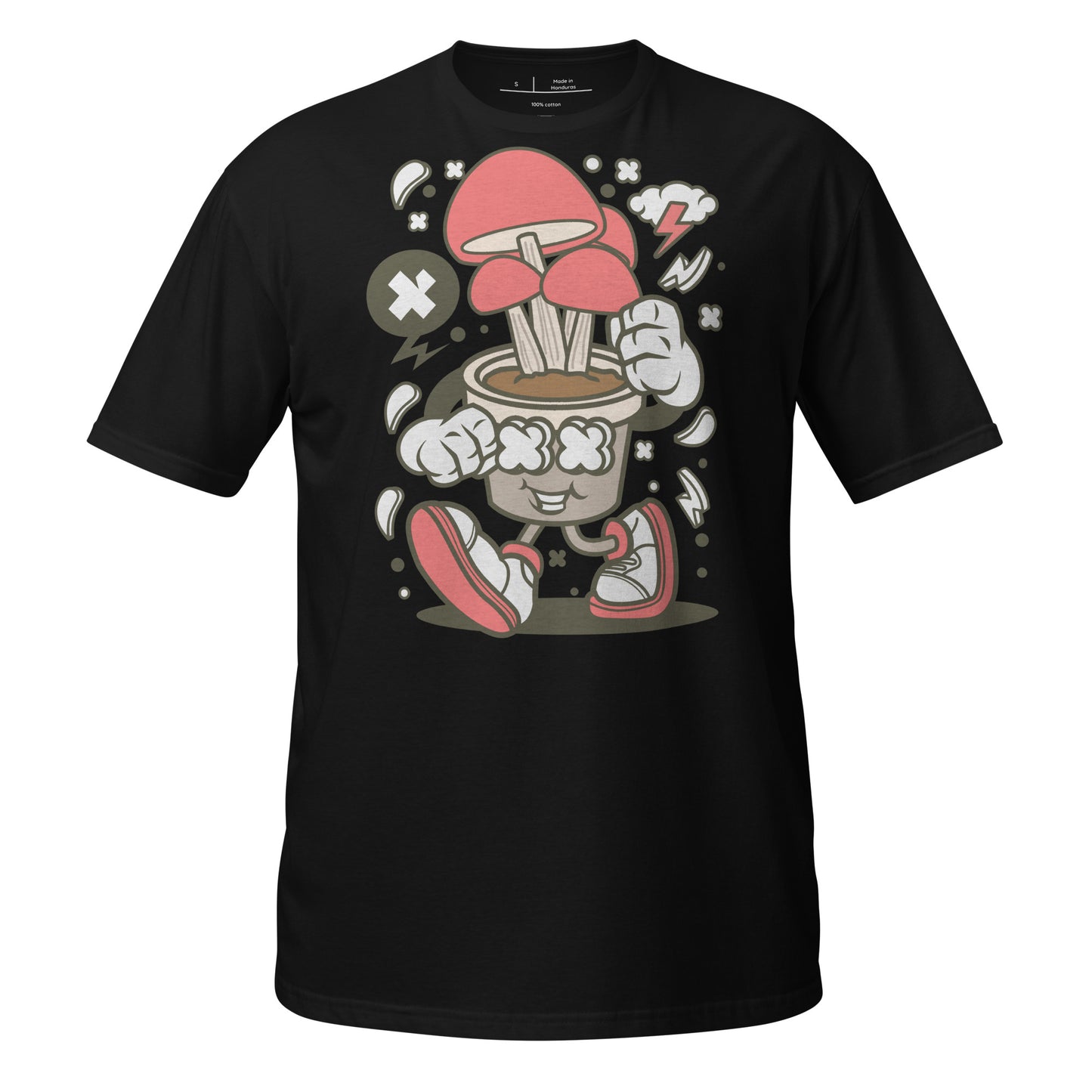 Mushroom Munchable Cotton Unisex T-Shirt