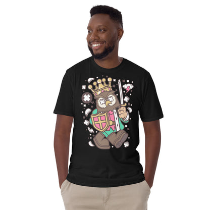 Owl King Cotton Unisex T-Shirt