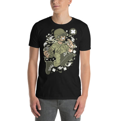 Sergeant Krazy Karl Cotton Unisex T-Shirt