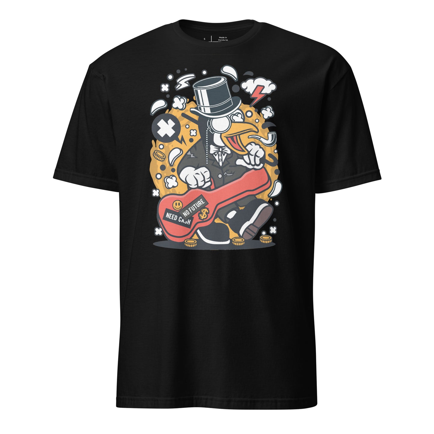 Funky The Gentleman Busker Cotton Unisex T-Shirt