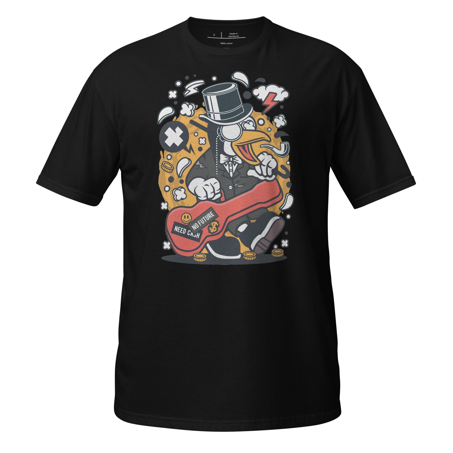 Funky The Gentleman Busker Cotton Unisex T-Shirt