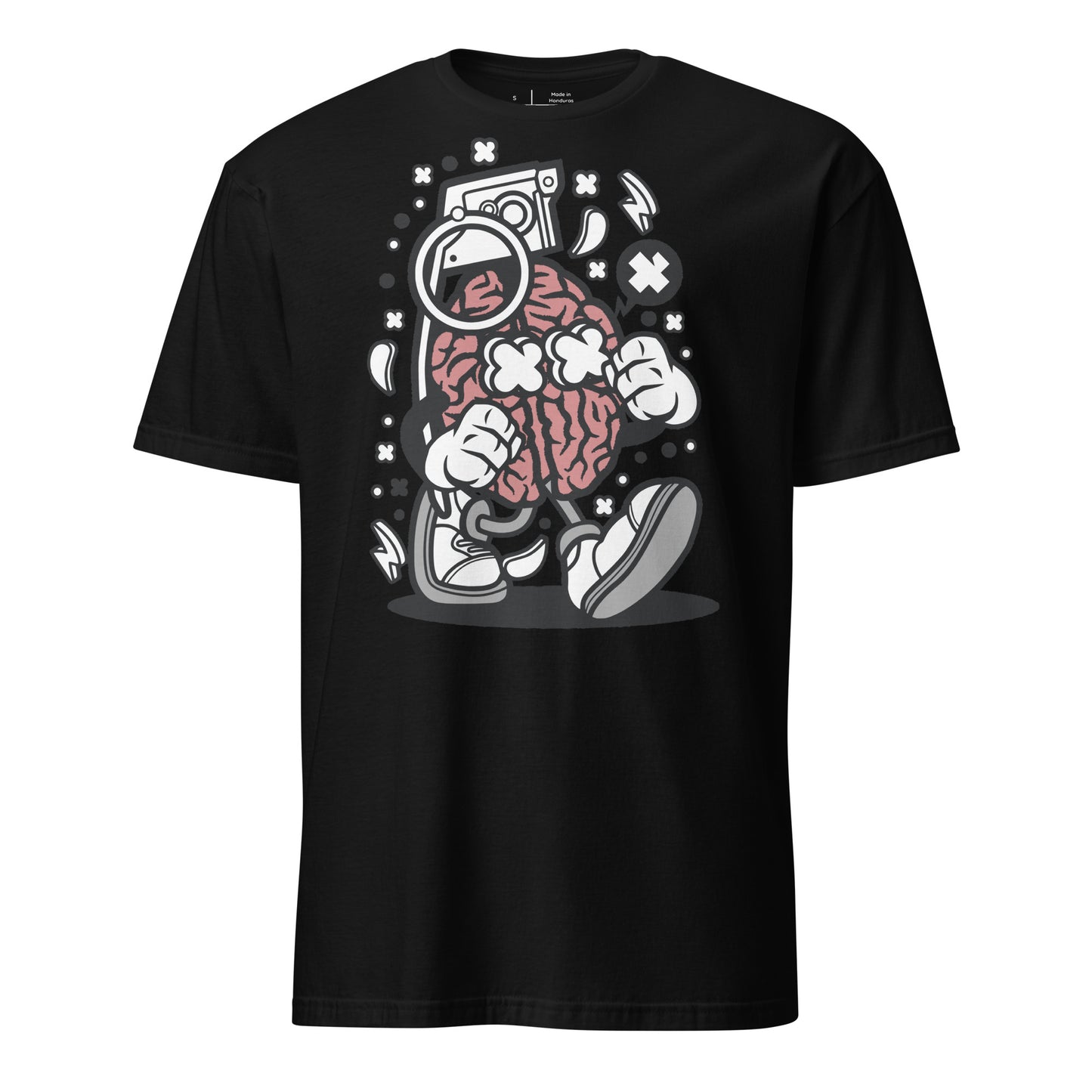 Grenade Brain Cotton Unisex T-Shirt