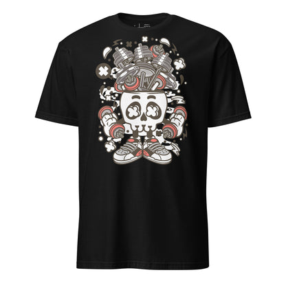 Gym Bones Cotton Unisex T-Shirt