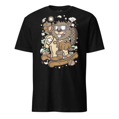 Bam Bam Beaver the Child Cotton Unisex T-Shirt