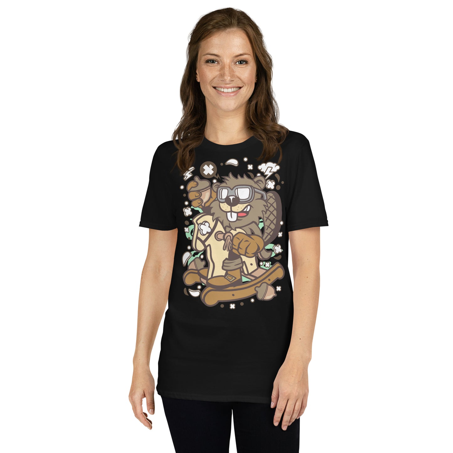 Bam Bam Beaver the Child Cotton Unisex T-Shirt