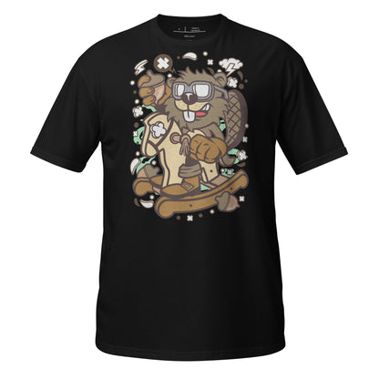 Bam Bam Beaver the Child Cotton Unisex T-Shirt