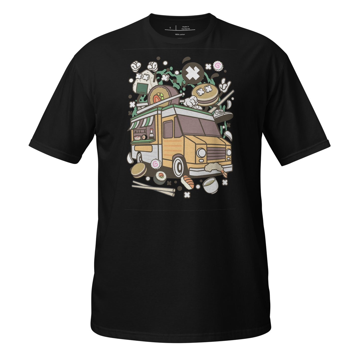 Burger Wheelz Cotton Unisex T-Shirt