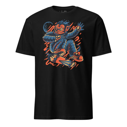 Space Chimp Cotton Unisex T-Shirt