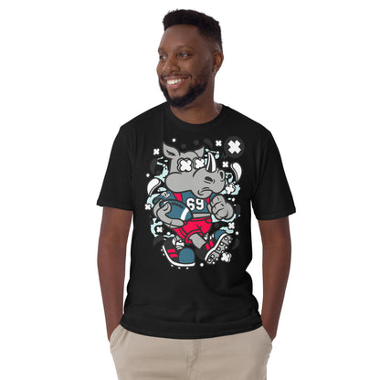 Magnus The Balling Rhino Cotton Unisex T-Shirt