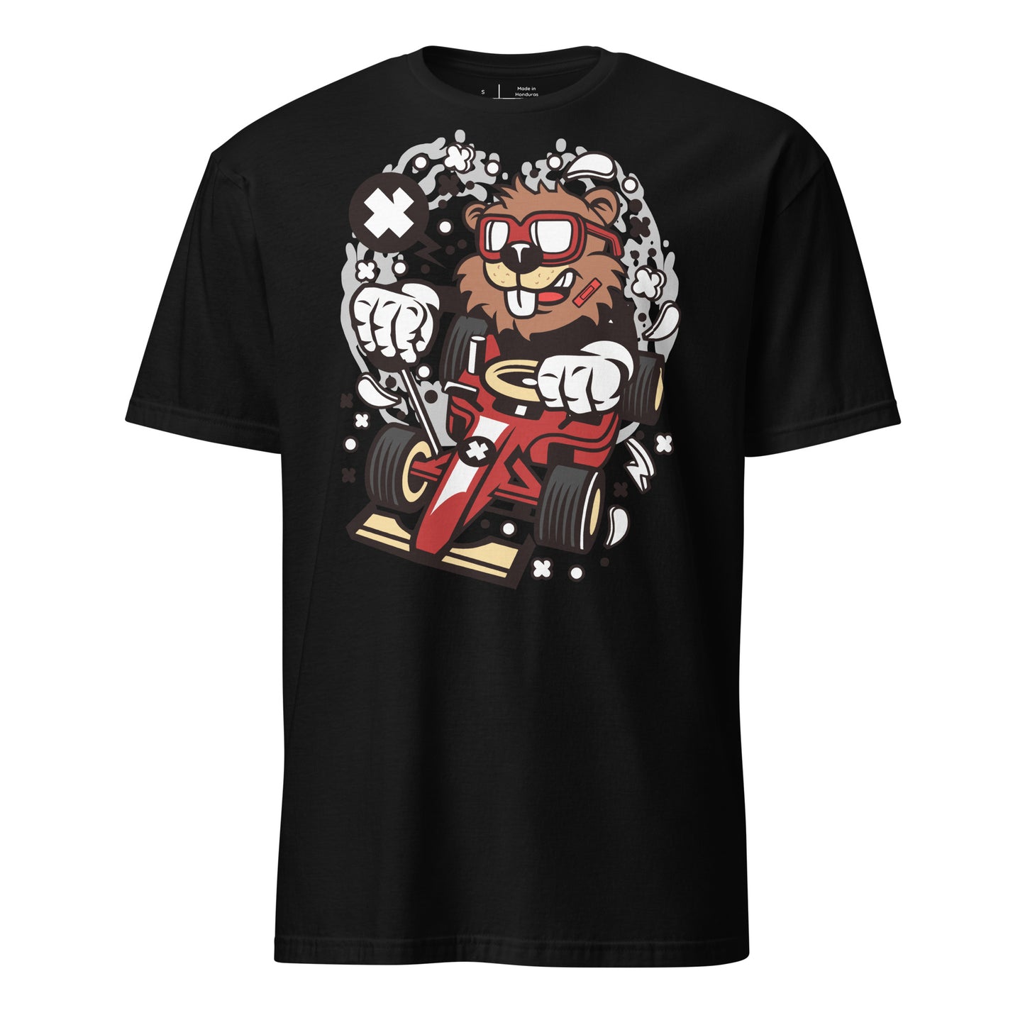 Bam Bam Beaver the Speedster Cotton Unisex T-Shirt