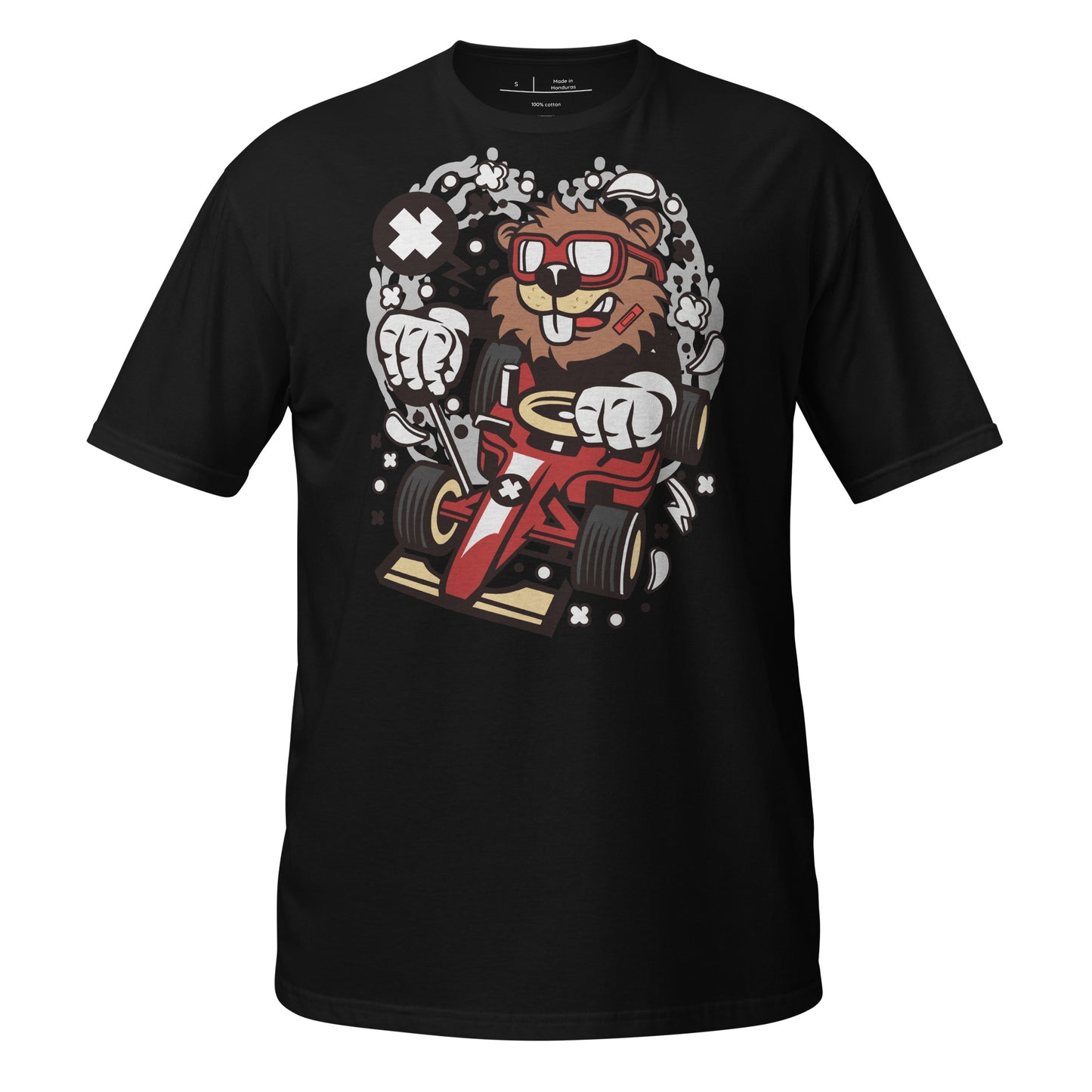 Bam Bam Beaver the Speedster Cotton Unisex T-Shirt