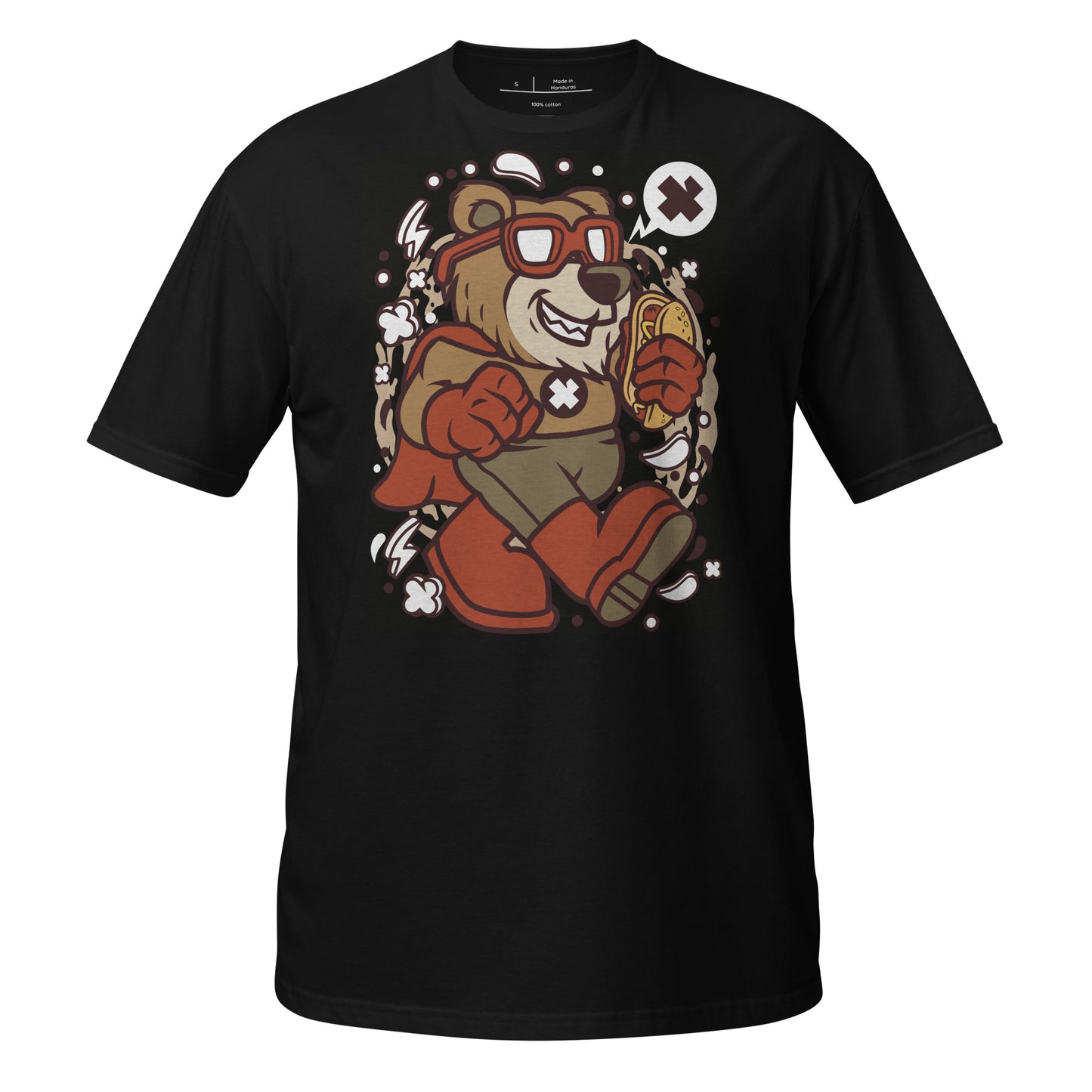 Super Grizzle-e Bear Cotton Unisex T-Shirt