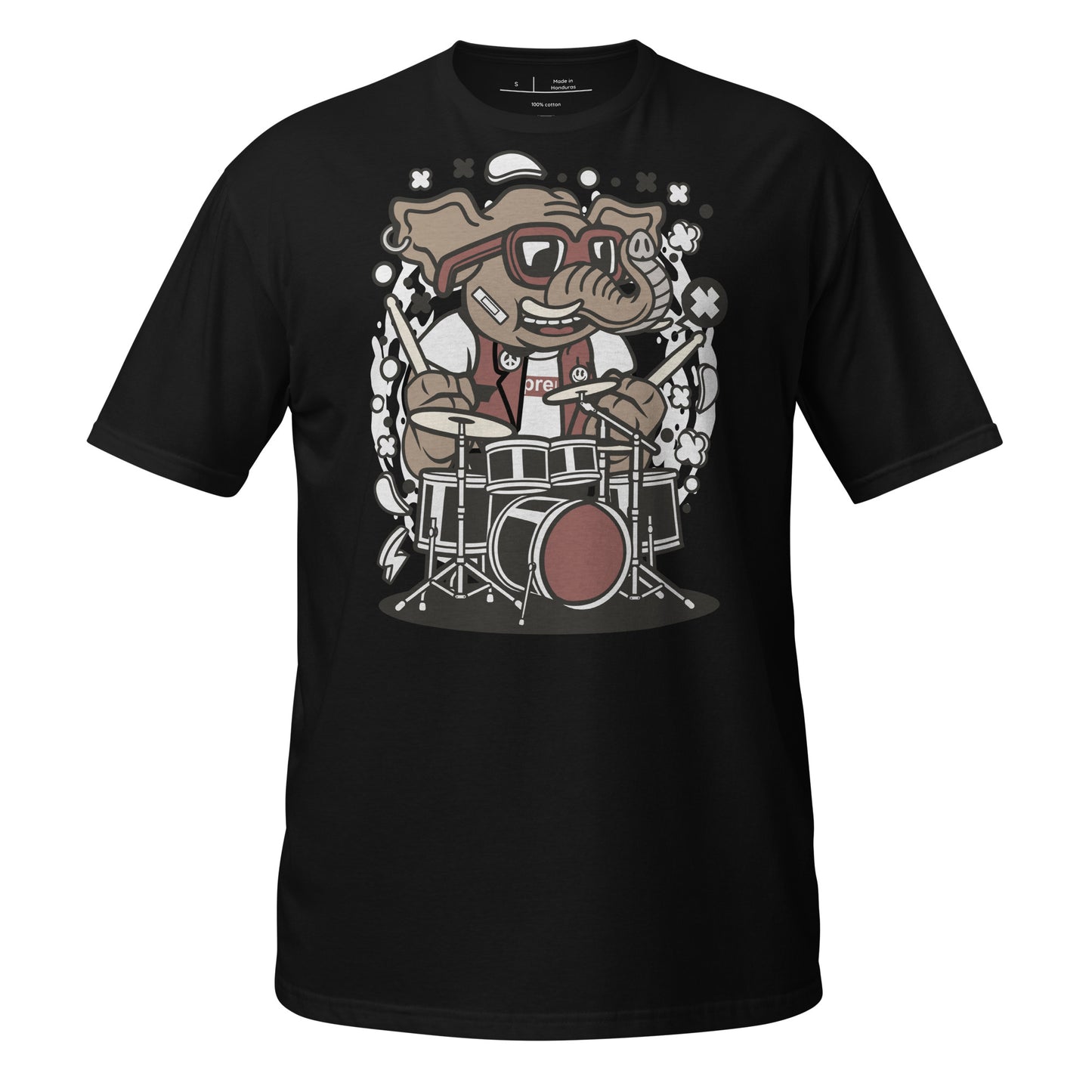 Chompa Chubz On Drums Cotton Unisex T-Shirt