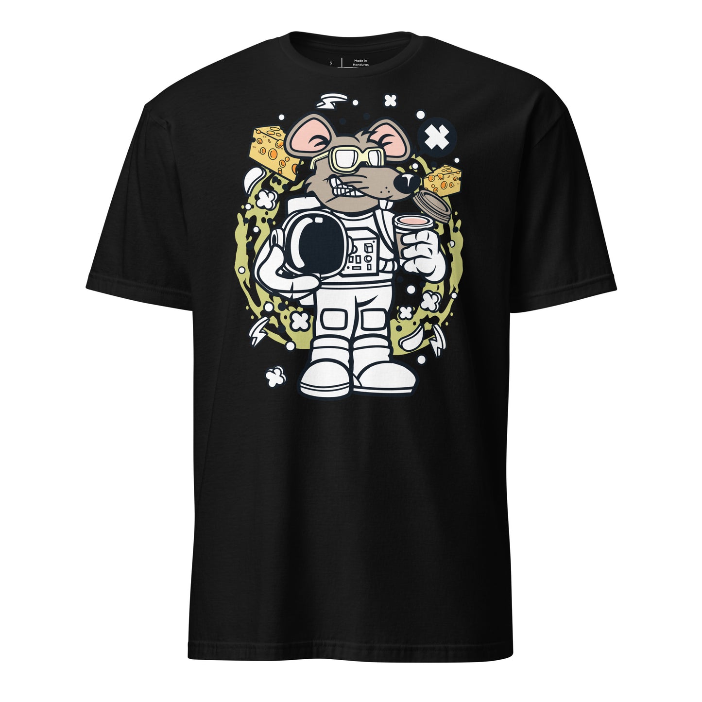 Spaceman Rabid Rat Cotton Unisex T-Shirt