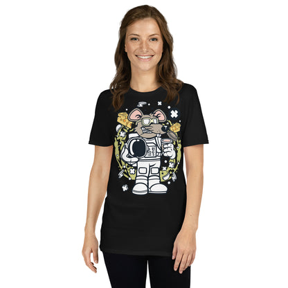 Spaceman Rabid Rat Cotton Unisex T-Shirt