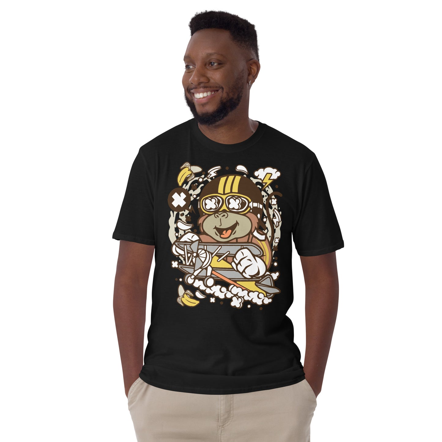 Flying Monty Cotton Unisex T-Shirt