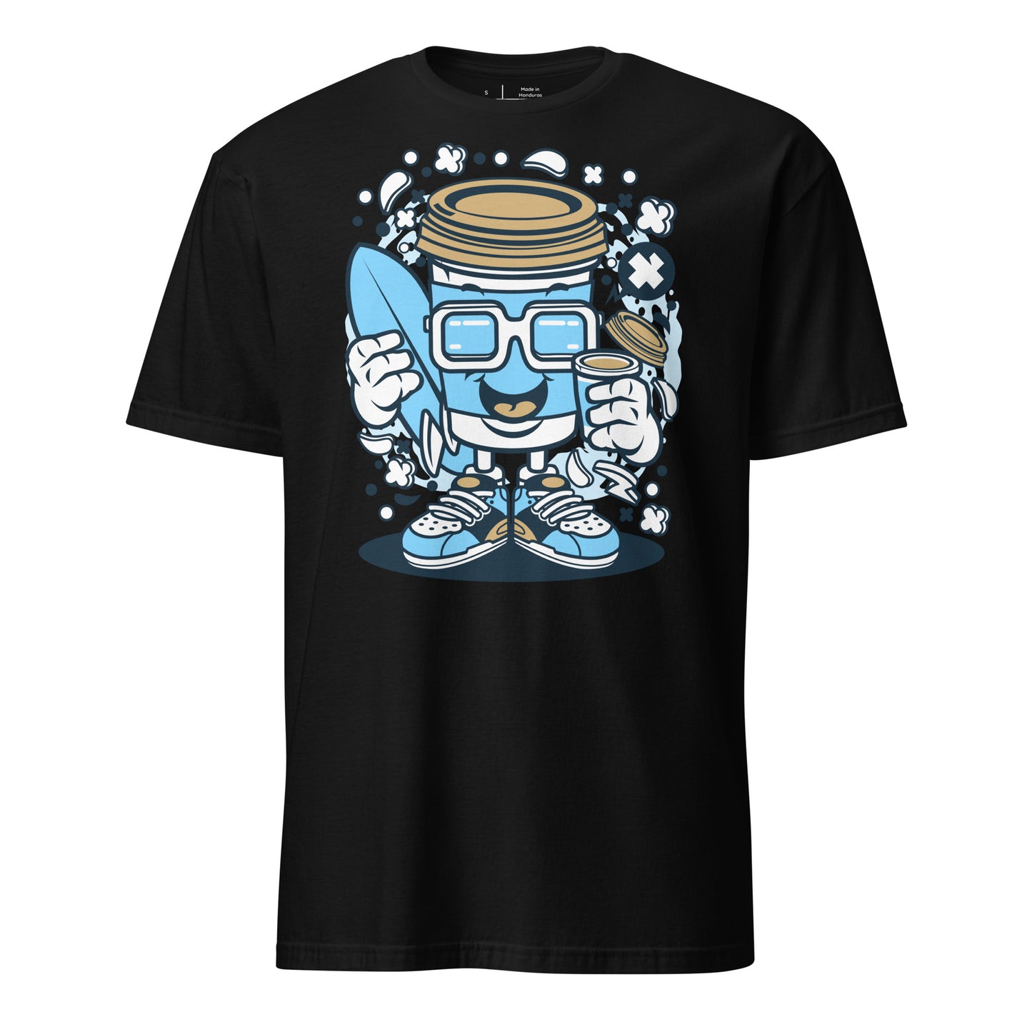 Surfs Up Caffine Cotton Unisex T-Shirt