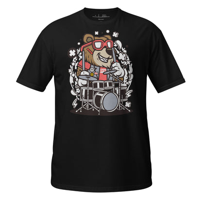 Grizzle-e Drummer Cotton Unisex T-Shirt